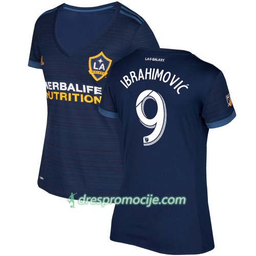 Los Angeles Galaxy Dres Zlatan Ibrahimovic 9 Ženska Gostujući 2017/18 Kratkih Rukava Los Angeles Galaxy Dres Zlatan Ibrahimovic 9 Ženska Gostujući 2017/18 Kratkih Rukava